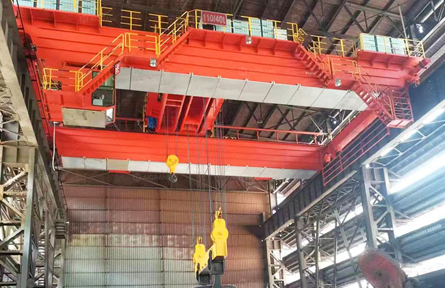 Steel Mill - Large Overhead Crane 110 Ton