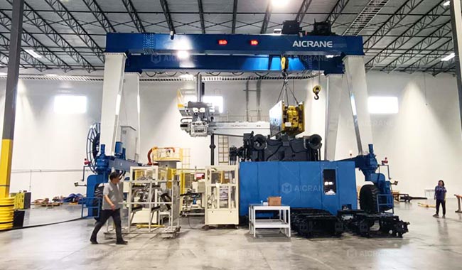 Gantry Crane 32 Ton for Injection Mold Handling in the USA