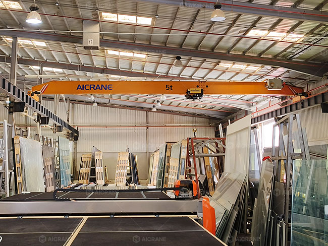 5 Ton Overhead Bridge Crane for Glass Manufacturing