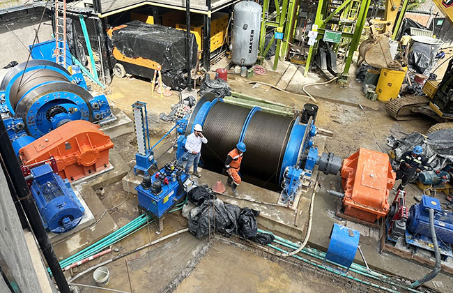 Aicrane Mining Winch