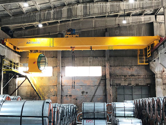 10 Ton Industrial Bridge Crane for Metal Processing Industry in Kazakhstan