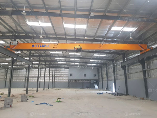 5 ton bridge crane for manufacturing industry in KSA