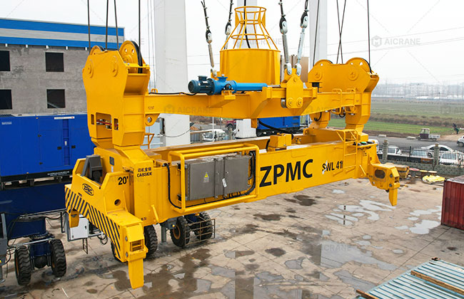 Container Spreader for Rubber Tyre Crane
