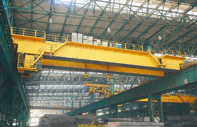 Industrial Overhead Crane for Billet Handling