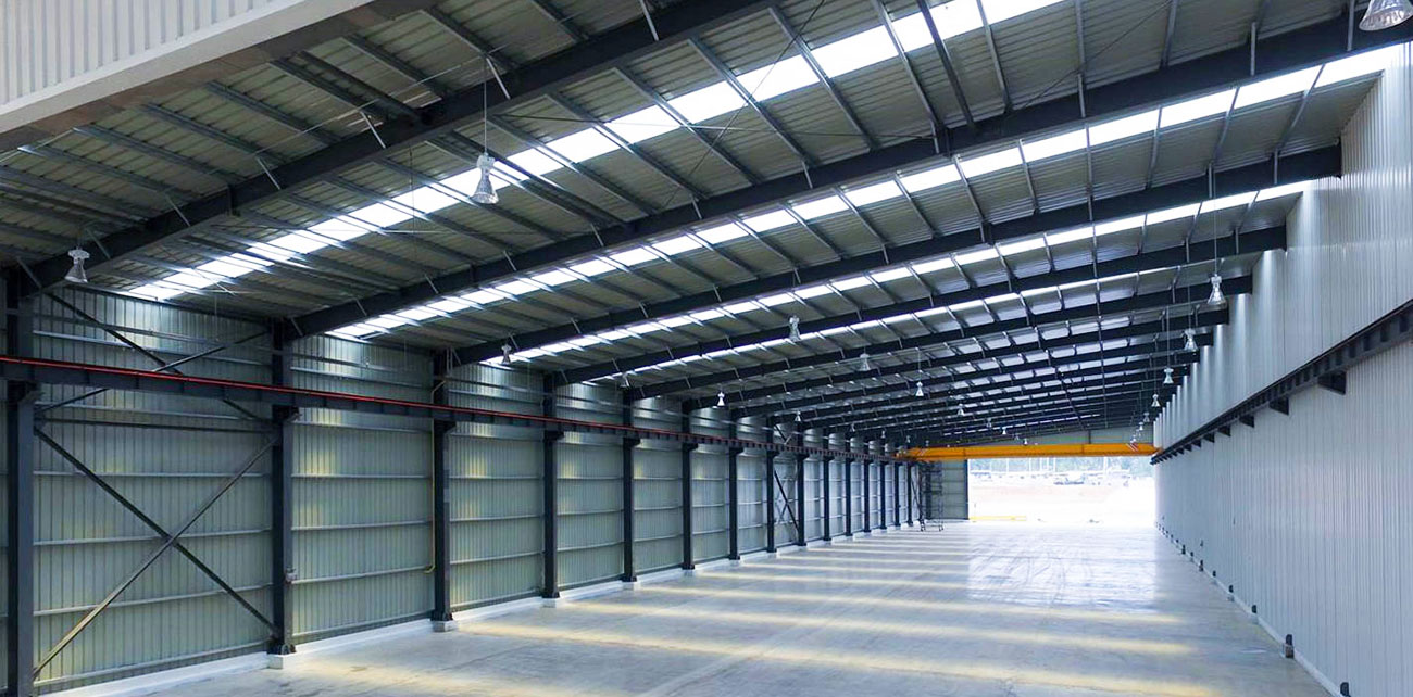 Industrial Steel Frame Warehouses