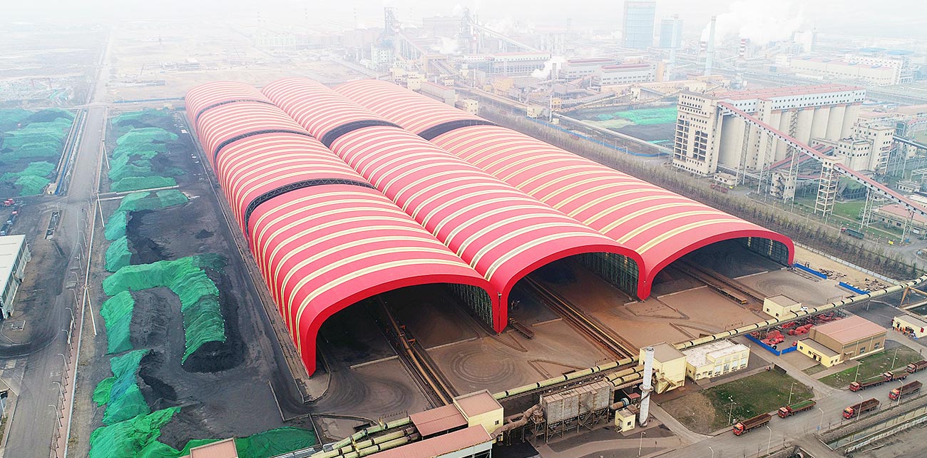 Specialized Steel Frame Structure Warehouses