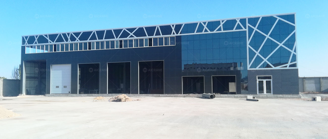 Steel Structure Logistics Warehouse in Algeria