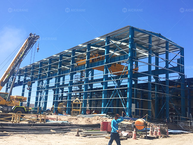 Steel Structure Workshop For Machinery Manufacturing