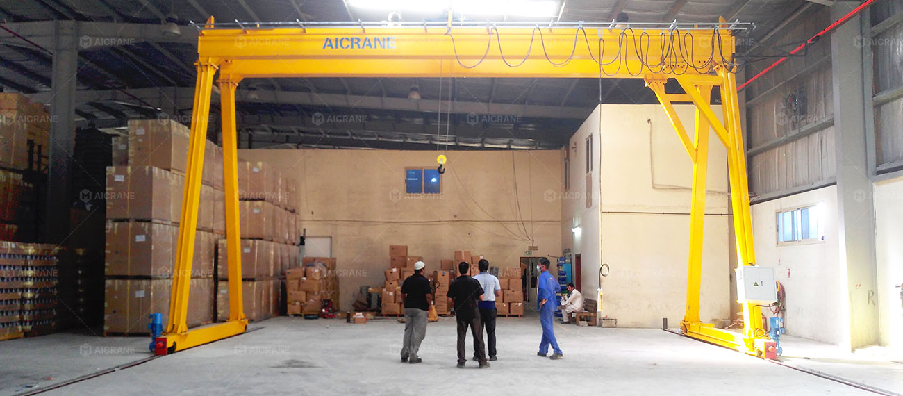 5 Ton Double Girder Gantry Crane in Dubai