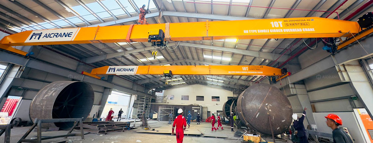 Overhead Cranes Enhancing Manufacturing Operations in Dubai