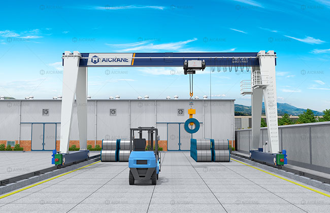 Single Girder Gantry Crane for Sale in UAE