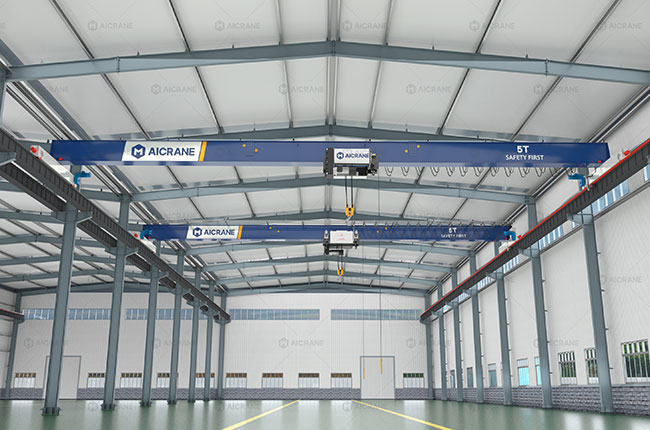 Single Girder Overhead Cranes in UAE