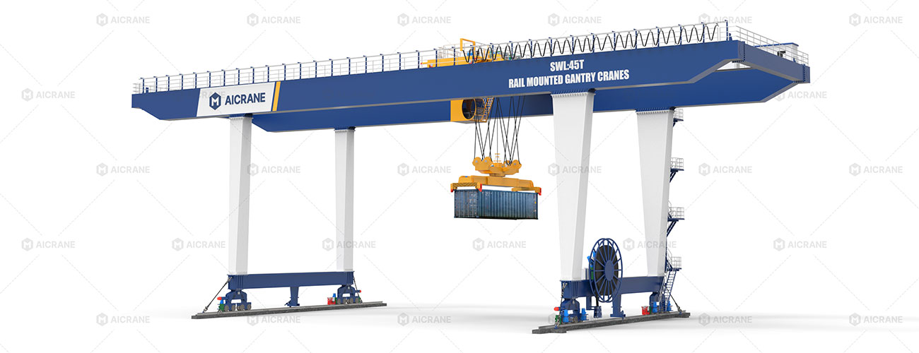 45 ton gantry crane structural design