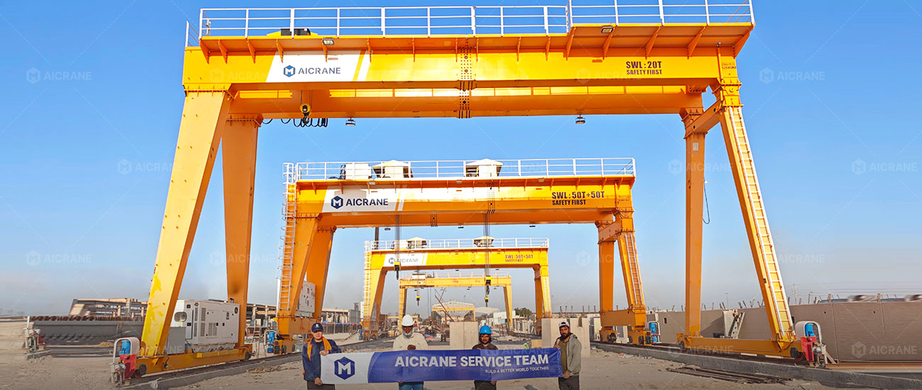 AICRANE After-sales Support Ensuring Reliable Service for Saudi Customer