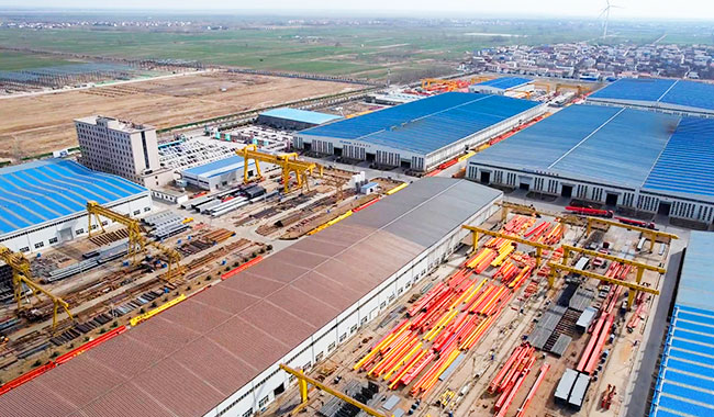 Aicrane factory reduces gantry crane costs with direct production