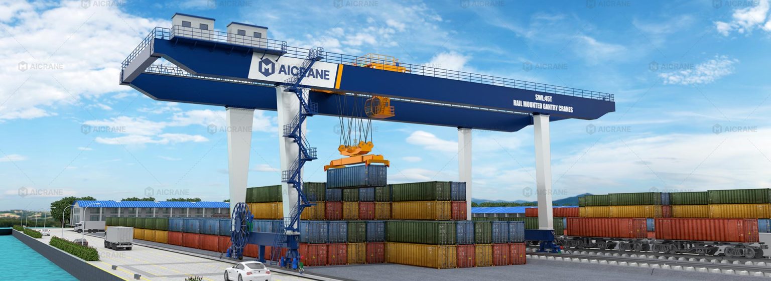 Port Terminal Rmg Port Gantry Crane (RTG & RMG) | Container Yard Solutions