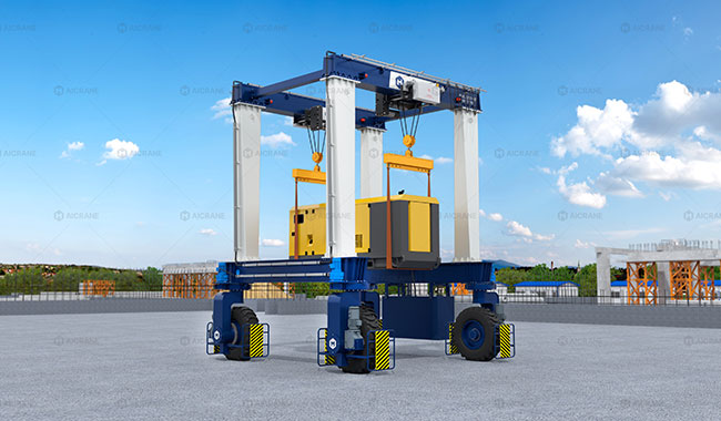 Custom gantry crane with cost-effective design