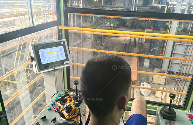 Operator Cabin with Safety Monitoring