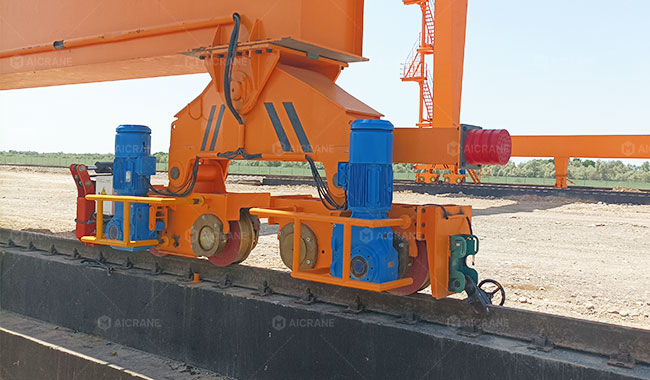 Precision Traveling Mechanism for Gantry Crane
