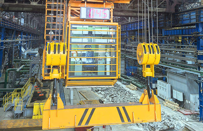 Removable Electromagnetic Spreader Beam for Steel Plate Handling