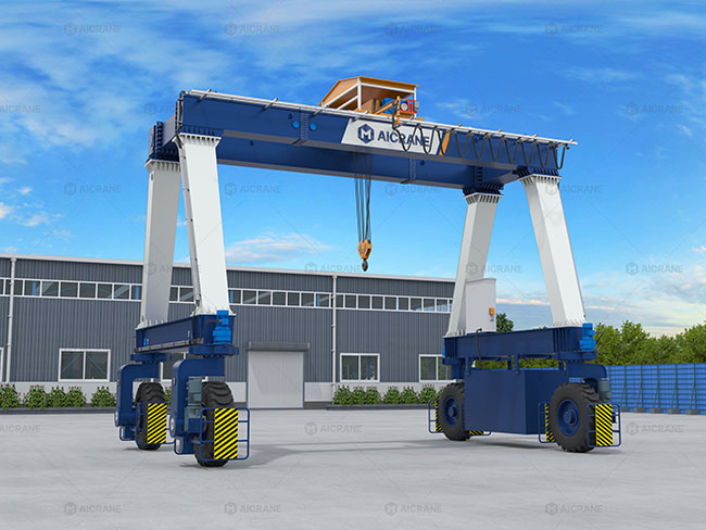 Rubber Tyred 50 Ton Crane for Heavy Lifting and Flexible Positioning