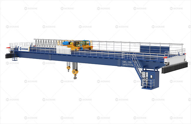 100 Ton Bridge Cranes for Heavy Industrial Lifting