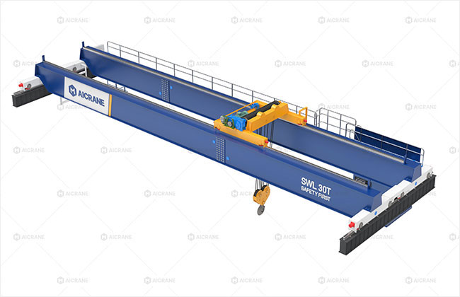 30 Ton Overhead Crane For Sale In Industrial Facility