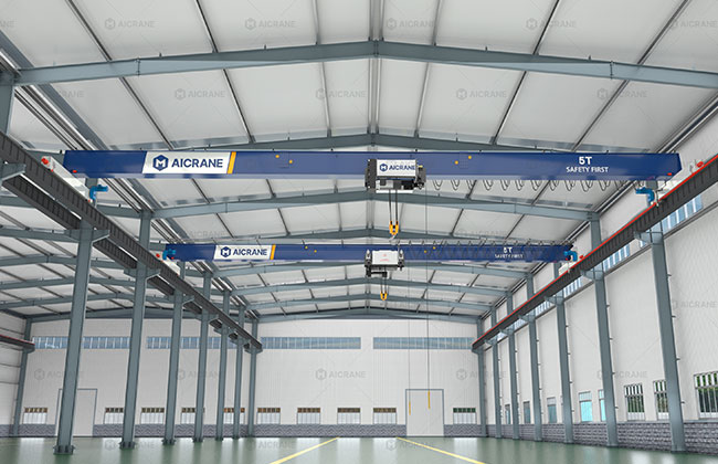 5 Ton Overhead Cranes For Light Workshop Lifting