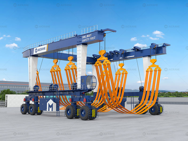 800 Ton Marine Travel Lift for Shipyard Operations