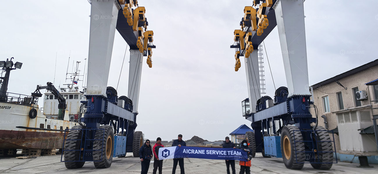 Aicrane Provides Long-term Support for Marine Lifts