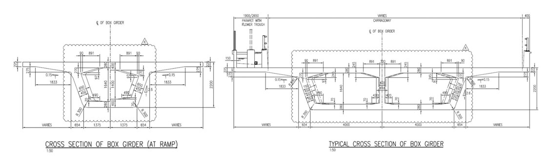 Concrete Beam Cross-Section Dimensions