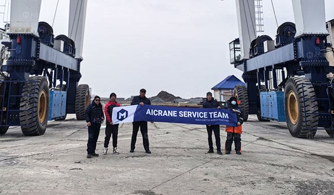 Port gantry crane after-sales service support at customer site