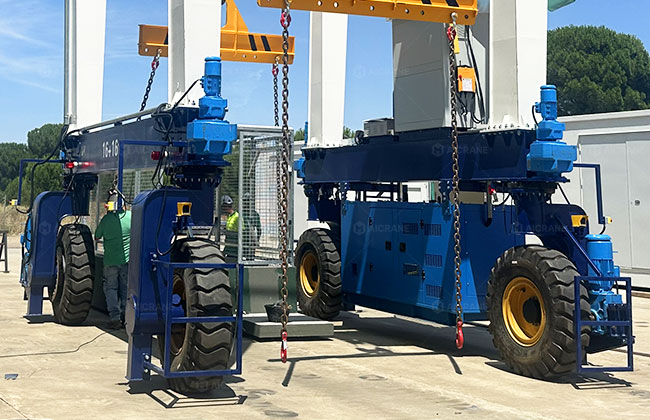 Tire and Steering Configurations for Narrow Yard Lanes