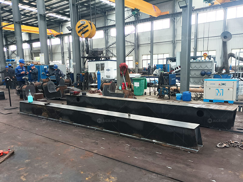 rubber tyred gantry crane manufacturing at our factory