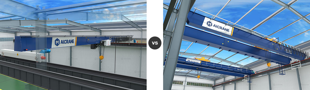 single vs. double girder overhead crane