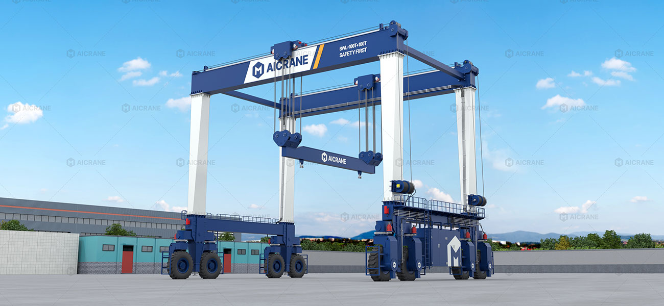 Customized RTG crane solution for industrial applications