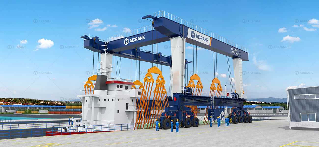 Customized material handling solutions for the shipbuilding industry