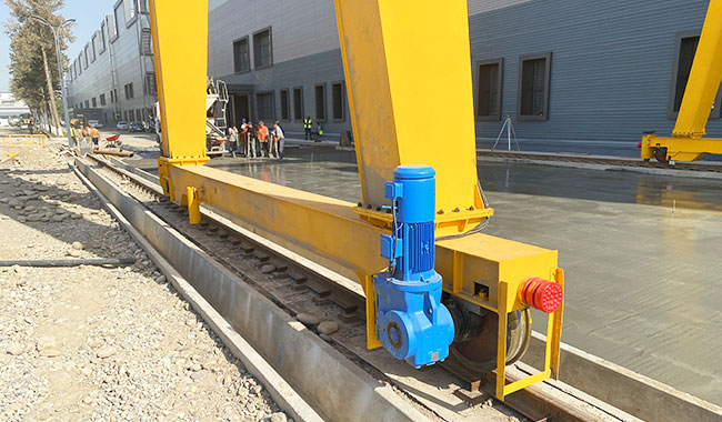 simplified end carriage wheel system