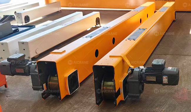 End Carriage & Traveling Wheel System