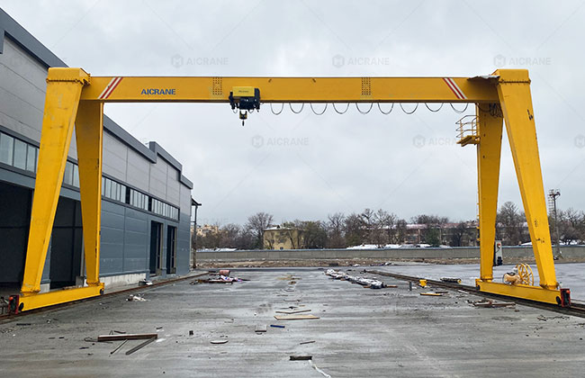 single girder light duty gantry crane
