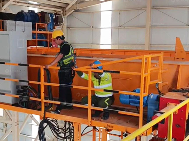 125t & 50t Overhead Cranes for Uzbekistan Mining Project