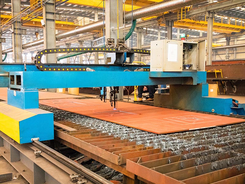 CNC-Cutting-Seel-Plates-for-RTG-Crane CNC Cutting Steel Plates for RTG Crane