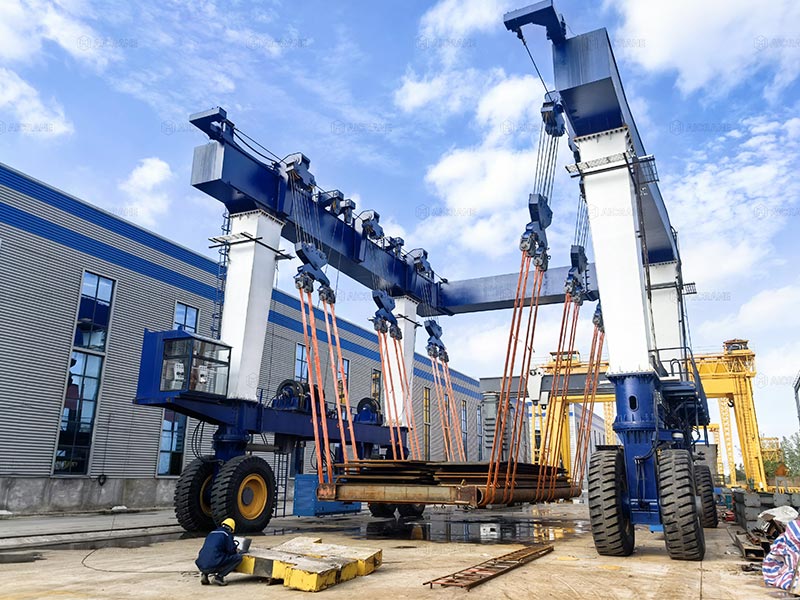 Factory-Acceptance-Load-Testing-of-Rubber-Tyred-Crane-Before-Shipment Factory Acceptance Load Testing of Rubber Tyred Crane Before Shipment