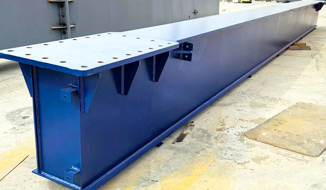 Finished RTG crane box girder structure with ≥1.5 safety factor