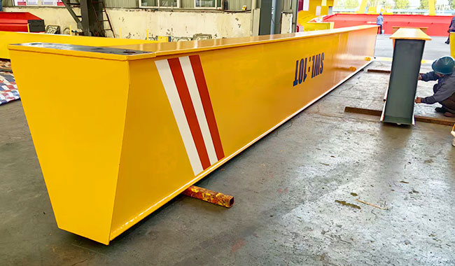 Overhead crane girder with anti-corrosion coating for Nigeria