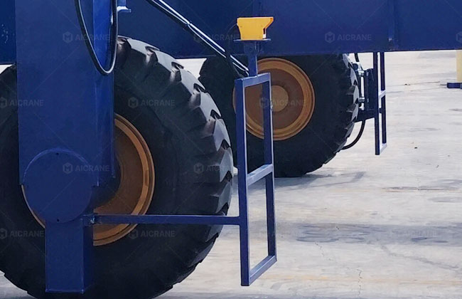 RTG crane anti-collision safety system for obstacle detection