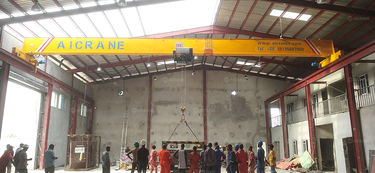 Single Girder Overhead Crane for Equipment Maintenance in Port Harcourt