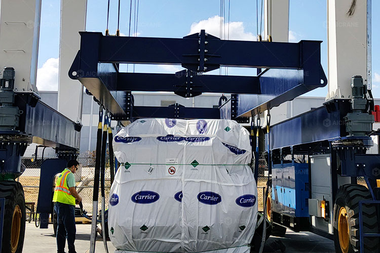Custom lifting frame for handling irregular industrial equipment modules