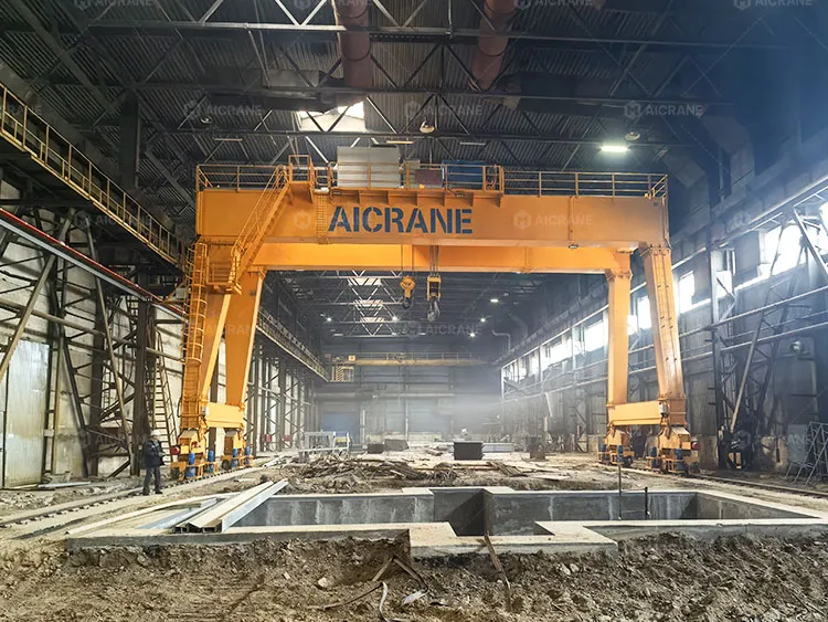 Double girder gantry cranes as an alternative lifting solution for workshop material handling