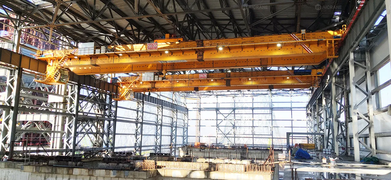Bridge Cranes Installed in Power Plant Workshop in Russia
